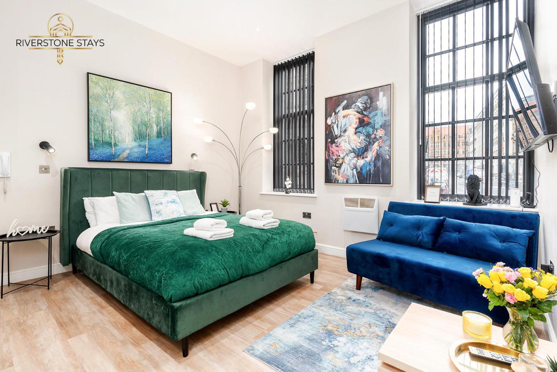 Beautiful Apartment & Central Location & King Size Bed ليدز المظهر الخارجي الصورة